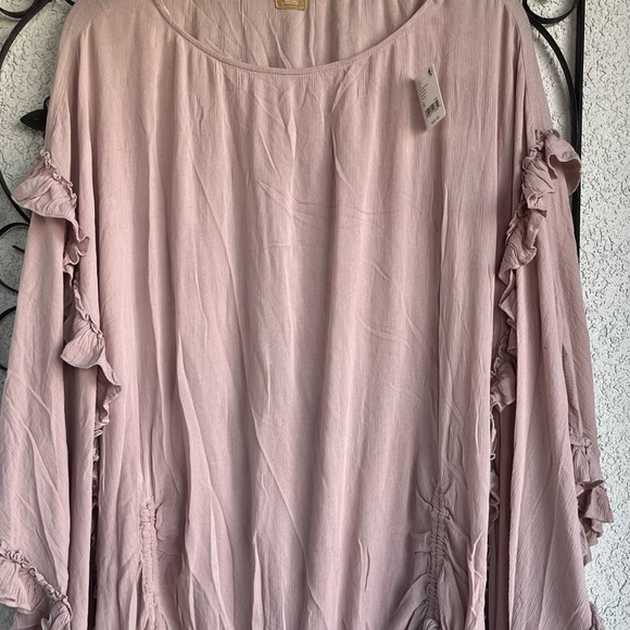 Free People Cassy Tunic Hushed Violet Fringe Mini Dress - Picture 5 of 12